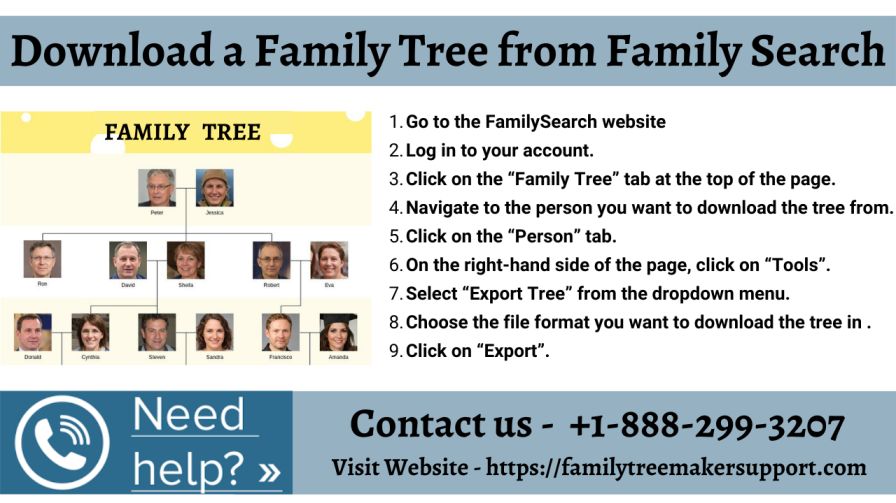 How To Download A Family Tree From Family Search